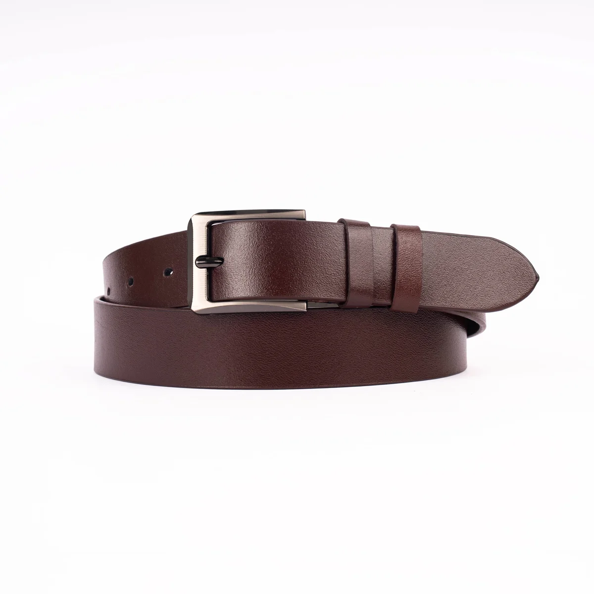 Reno Leather 1 Part Belt-Chocolate-Belt002