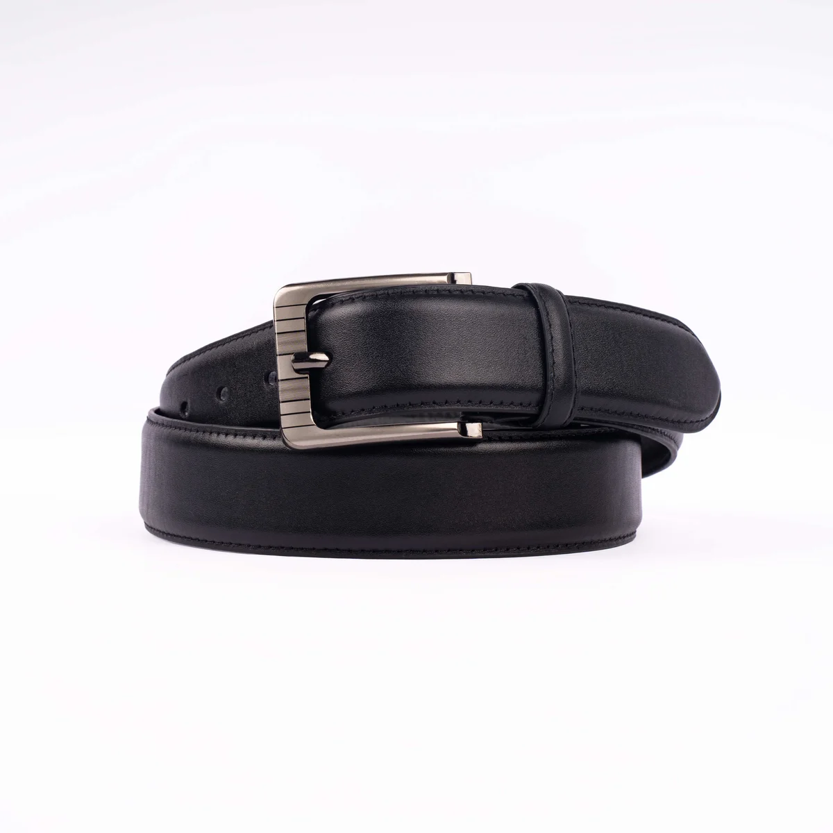 Reno Leather Formal Belt-Black-Belt031