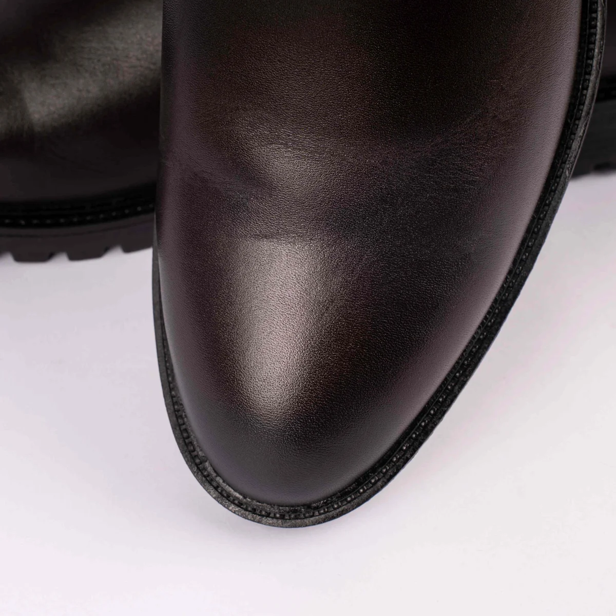 Reno Leather Boots-Chocolate-RB5017