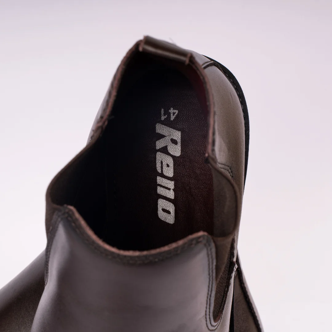 Reno Leather Boots-Chocolate-RB5017