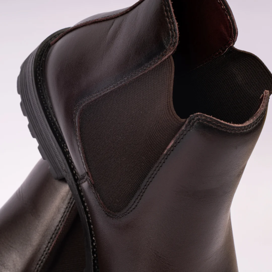 Reno Leather Boots-Chocolate-RB5017