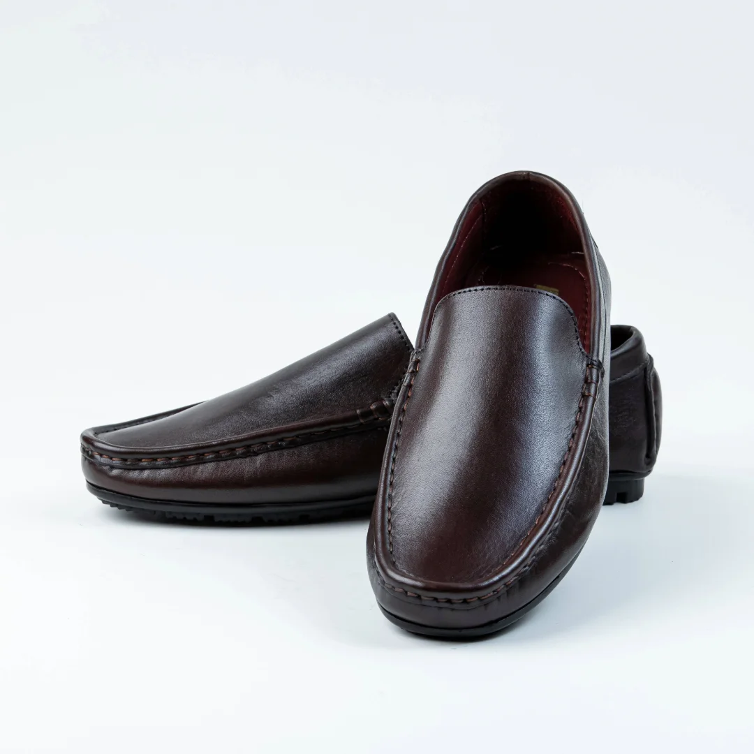 Reno Leather Loafer-Chocolate-RL3086