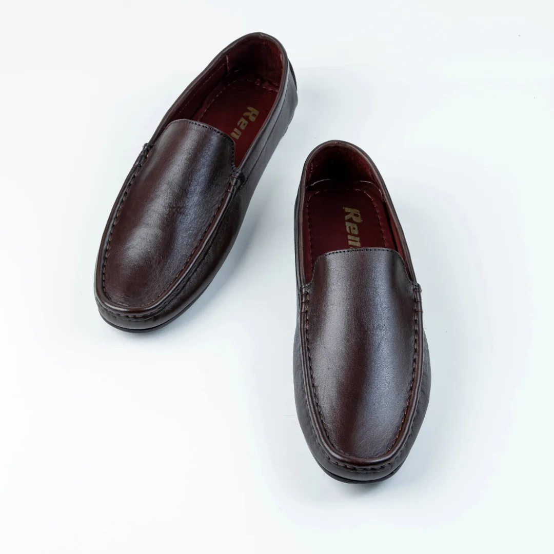Reno Leather Loafer-Chocolate-RL3086