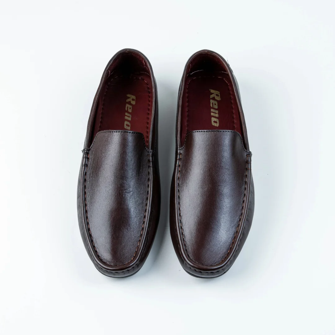 Reno Leather Loafer-Chocolate-RL3086