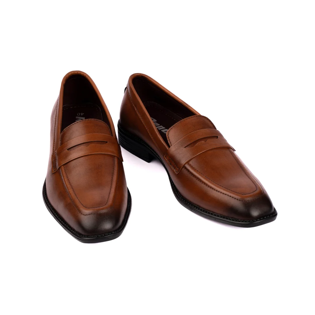 Reno Leather Penny Shoes-Master-RT1137