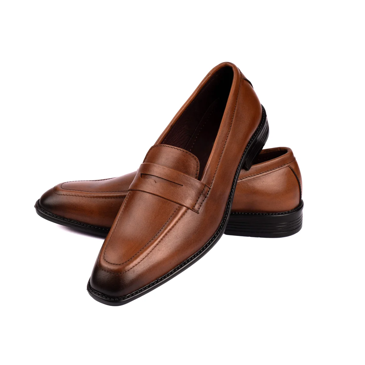 Reno Leather Penny Shoes-Master-RT1137