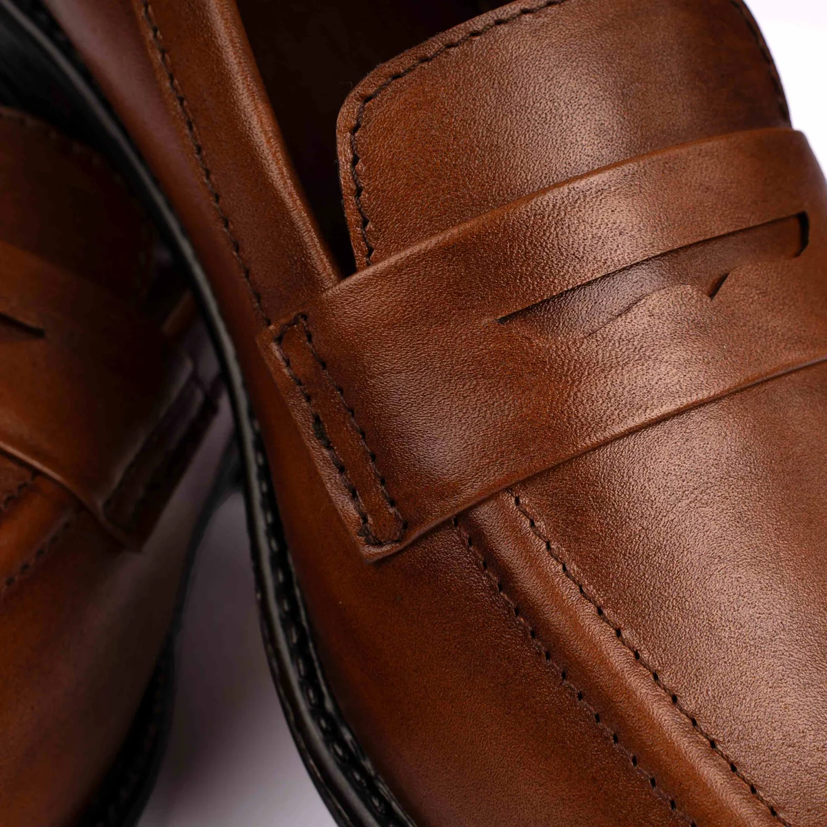 Reno Leather Penny Shoes-Master-RT1137