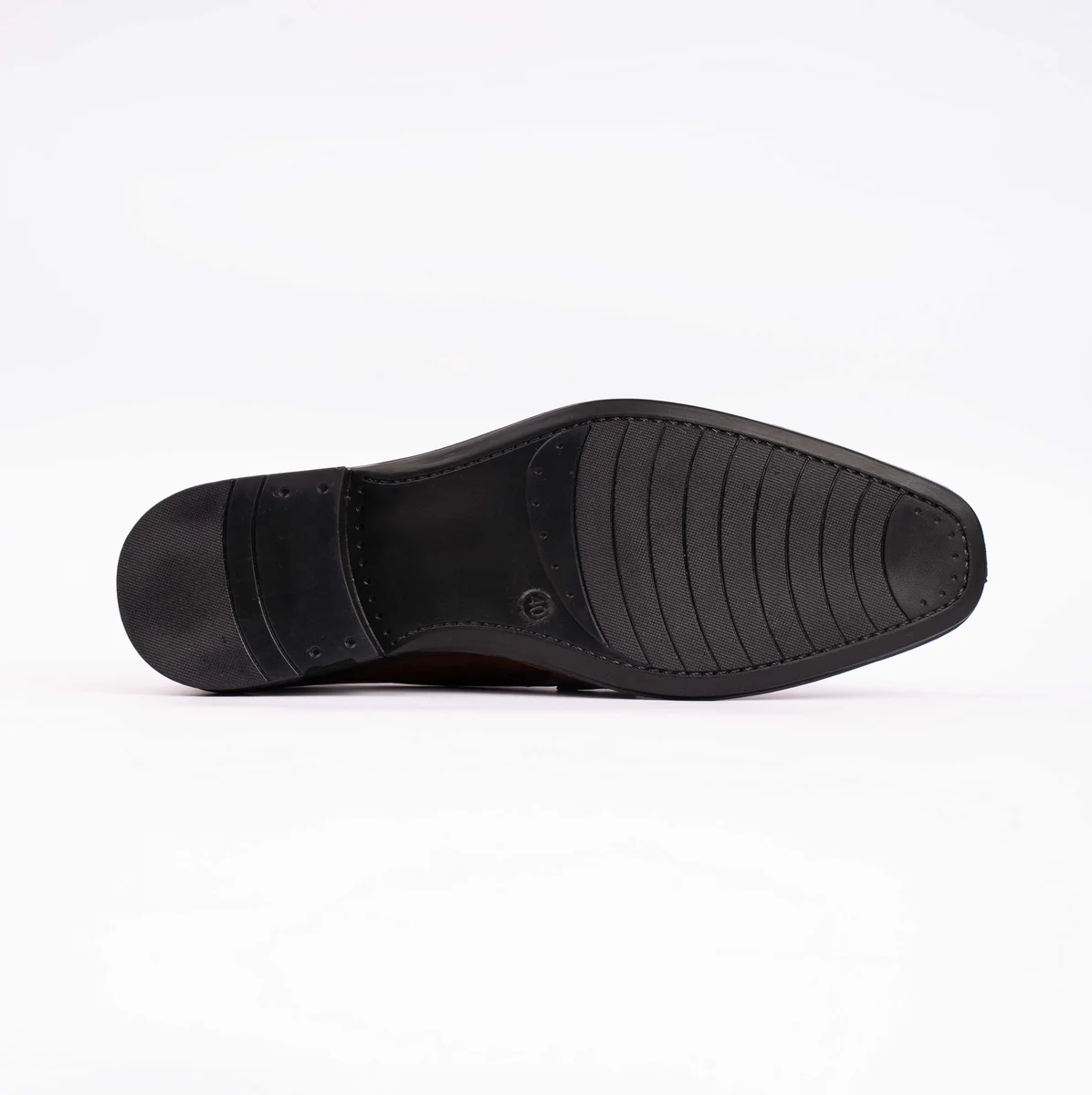 Reno Leather Penny Shoes-Chocolate-RT1138